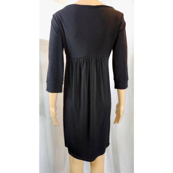 Maggy London Black Dress Size 6 - Picture 3 of 8